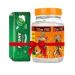 JMD GROWTH LIFE SCIENCES Glucose C 1kg. Cool & Refreshing Quick Energy/Energy Drink Free F-Tone Sanitary Pad (L)