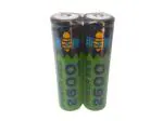 KP Original battery Button-top: 2600mAh 18650 Power BEE ICR 3.7V Rechargeable Li-ion Battery (Pack of 2)