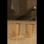 Indian Bartan Kansa Glass set