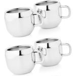 LiMETRO Steel Stainless Steel Tea and Coffee Mug (Steel, Cup Set)
