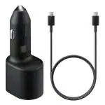 eKus Samsung Original Car Charger Duo (40W, Black), USB