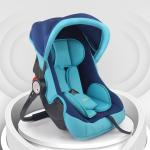 KIWI Kool 4 in 1 Infant Baby Car Seat, Carrycot & Rocker with Canopy for Kids 0-15 Months. ( Blue )