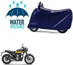 RONISH Waterproof Two Wheeler Cover for Honda (Hness CB350, Blue)
