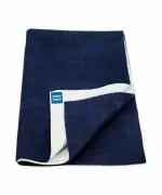 Mee Mee Ultra-Absorbent Cotton Bed Protector Mattress: Fast-Drying, Infant-Friendly Waterproof Cot Sheet (140x100cm, Navy Blue) - Ideal for Newborns to Toddlers (0-36 Months)