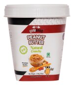 GYMBROS All Natural Peanut Butter 510 gm| 30% Protein| Unsweetened| No Added Suga| Protein Rich