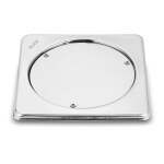 Ruhe Square Clean Out Jali | Stainless Steel Square Clean Out | 5 x 5 inches