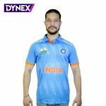 DYNEX Wrist Supporter and Jersey Combo for Cricket-Special Combo to cheer India In World Cup- (Size Medium)