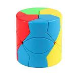 Kiditos Multicolor Barrel Redi Sticker-Less High Speed Puzzle Cube