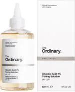 GLOLEY THE ORDINARY Glycolic Acid 7% Toning Solution Men & Women ||| Men & Women (240 ml)