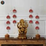 Lotus Hangings for Decoration Floral Wall Hangings