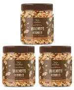 GreenFinity Premium Quality Walnut kernels Without Shell | Akhrot Giri Walnuts (3 x 200g) - 600g