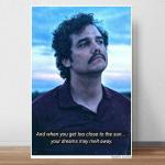 RAINFIRE CREATION Pablo Escobar Narcos Poster for Home Office and Student Room Wall Decor | 12x18 Multcolor RFCP-93 Paper Print (18 inch X 12 inch, Rolled)