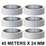 VCR Double Side Tissue Tape - 45 Meters in Length - 24mm / 01