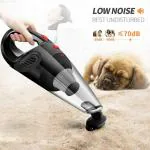 Harnil Handheld Vacuum, Cordless Portable Vacuum Cleaner, Noise Free and Strong Suction, with High Power & Quick Charge Tech, for Home and Car Cleaning