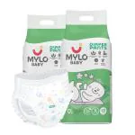 Mylo Baby Diaper Pants Small (S) Size 4-8 kgs with Aloe Vera Lotion (84 count) Leak Proof | Lightweight | Rash Free | Breathable | 12 Hours Protection | ADL Technology