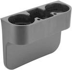 Carfrill Black Plastic Car Seat Seam Wedge Cup Holder (Pack Of 1)