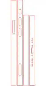 Orgic India Iphone 12 Transparent Mobile Skin