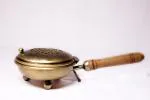 heaven decor Incense Burner, Loban Burner with Handle, Dhoop Dhuni Burner Sambrani Dhoop,