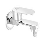 Rocio City Brass Nozzle Bib Cock Tap Bathroom Kitchen Outdoor Garden Pipe Washing Machine car wash Hose Pipe Tap Chrome Finish