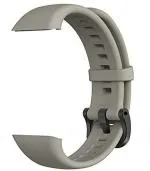 SwapME Silicone Smart Band Straps Men and Women for Honor Band 6 and Huawei Band 6 (Grey)