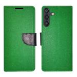 A D Enterprises Green MRC Flip Cover for Samsung M13 4G | Magnetic Case | Shock Absorbent | Flip Cover Samsung M13 4G