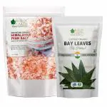 Bliss of Earth 500GM Himalayan Pink Salt Granular + 50GM Tej Patta Bay Leaves A1 Grade