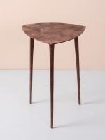 NestrootsTriangular Copper Side Table