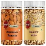 RED CLIFF California Almonds & Cashew Nuts Dry Fruits | Combo Of 2 | (California Almonds & Cashew Nuts | 250gx2 |)