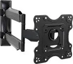Eaglekart TV Wall Bracket Mount for 32-43 Inch Screens, VESA 100x100mm to 200x200mm, Ultra Slim Tilts Swivels and Extends for LED LCD Plasma Flat and Curved Screens, Max Weight Capacity 40kg