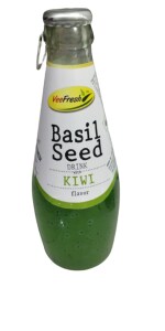 Veefresh Basil Seed Drink Kiwi 300ml (Pack of 4)