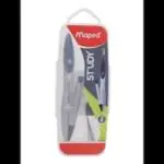 MAPED Study Mechanical Pencil Compass (0.5 Mm)|Graphite | Rounder | Rounder compass | Geometry compass | Sturdy and strong performance | Die-Casted for durability