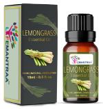 Lifemantraa Pure and Natural Lemongrass Essential Oil for Diffuser, Hair, Face, Fragrance, Body, Massage and Mosquito - 15ml