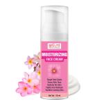BECUTE Professional Moisturising Face Cream Gel with Rose Extracts for Dry Skin 50 mL