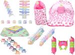 Kwitchy Baby Products All New Born Combo Daily Needs Items (Multicolor, 0-6 Months)