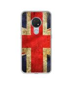 Casotec UK Flag DesignPrinted Silicon Soft TPU Back Case Cover for Nokia 6.2