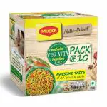 MAGGI Nutrilicious Masala Veg Atta Noodles, 725 gms (Pack of 10) + Multi Utility Storage box