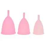 FAIRBIZPS Menstrual Cup Period Cup Reusable Ultra Soft & Flexible Medical Grade Menstrual Cup for Women (Small)