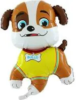 Hippity Hop Rubber Multicolor Rubble Paw Petrol Cartoon Character Theme Party Foil Balloons