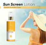 Siya Black Sun Screen Lotion With Spf 50 Plus, It Protect Us From Direct Sun Uv Rays - Spf 50 Pa Plus Plus, 100 Ml