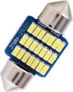 GF GOLDEN FOX LED Universal Car Interior Super Bright Roof Light (12 V, 1.6 W) pack of 1