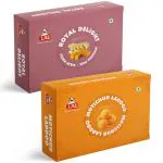 Lal Sweets Combo Pack Of Royal Delight 400g & Motichur Laddoo 400g || Made with Cow Ghee || Kaju Burfi || Kaju Katli || Mysore Pak || Indian Sweets || Bundi laddu