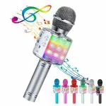 Mousiki Recording Microphone for Kids and Girl Toys Age 4-12, Diwali/Birthday/Kids Gifts