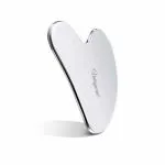 Vintageware Stainless Steel Facial Gua Sha Massager (IASTM Tool) For Face, Skin, Neck, Jaw, Eye Massage & Acupressure Therapy On Trigger Point Treatment Scraping Face Massage Tool (Heart Shaped)