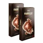 Fabelle Tiramisu - Diwali Chocolate Gift Pack of 2 x 131g, Pack of 2 (Premium Packaged Luxury Chocolate Bars Centre-Filled with Coffee Mousse and Mascarpone Cheese, Best Gift For Family)