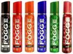 Fogg Body Spray Pocket Deo, Charm, Happy, Dash, Nice And Relish 25Ml X 6 Deodorant Spray, 25 Ml Each (Pack Of 6)