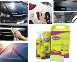 ADON SHINE Liquid Waterless spray, Dasboard spray,Stain remover,Foam for Car,Bumper, Chrome Accent, Dashboard, Exterior, Headlight, Leather, Metal Parts, Tyres, Windscreen (1100 ml, Pack of 4)