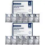 NutriGlow NATURAL'S Advanced Pro Formula Skin Whitening Facial Kit 60gm Each (Pack of 2)