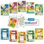 3H Learning LKG Kids 768 Page 10 Books Interactive Worksheets & Copy Pattern Writing Practice All in One English Maths GK / EVS Tamil Hindi Early Learning KG 1 Montessori 3-5 Yrs Lower Kindergarten Activities Kit Workbook