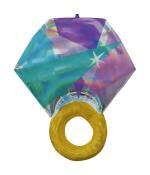My Party Suppliers Love Crystal Multicolor New Diamond Ring Theme Foil Balloon
