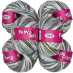 Simi Enterprise Greymix Acrylic Baby Soft 4 Ply Wool Ball , , Needle Knitting Lc (Pack Of 12)